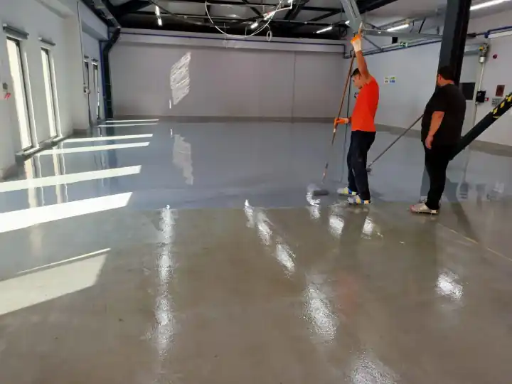 Özyıl Boya Profesyonel Epoksi Zemin Uygulaması 113