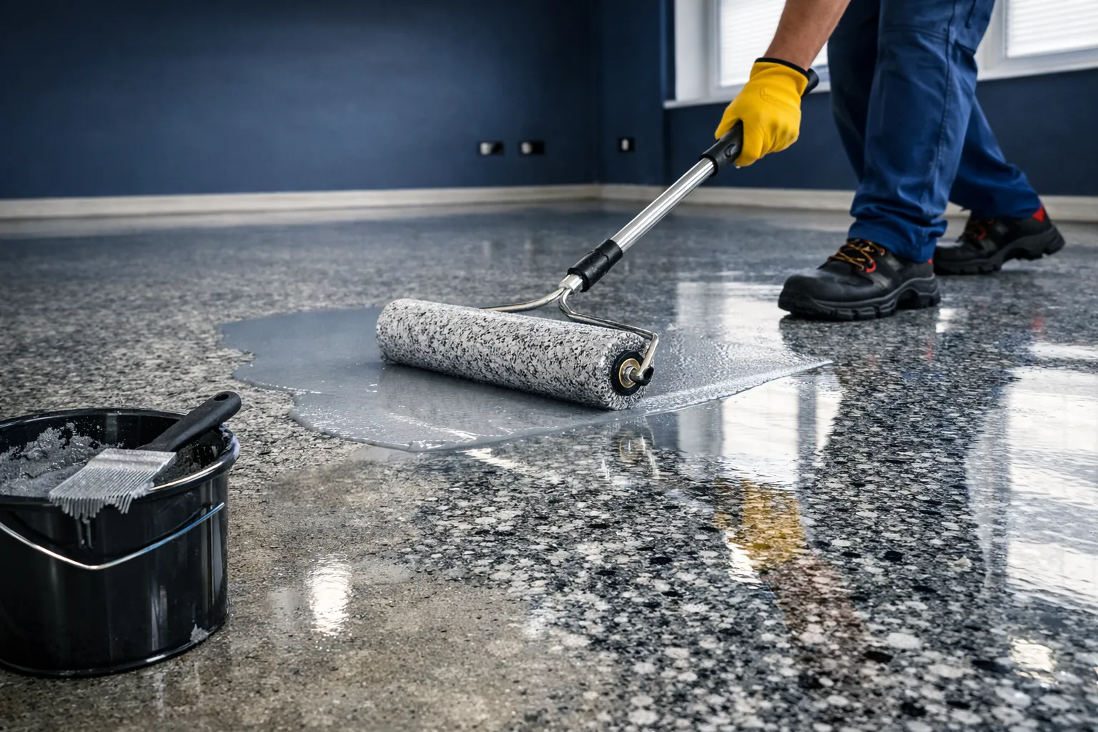 Granit Görünümlü Epoksi