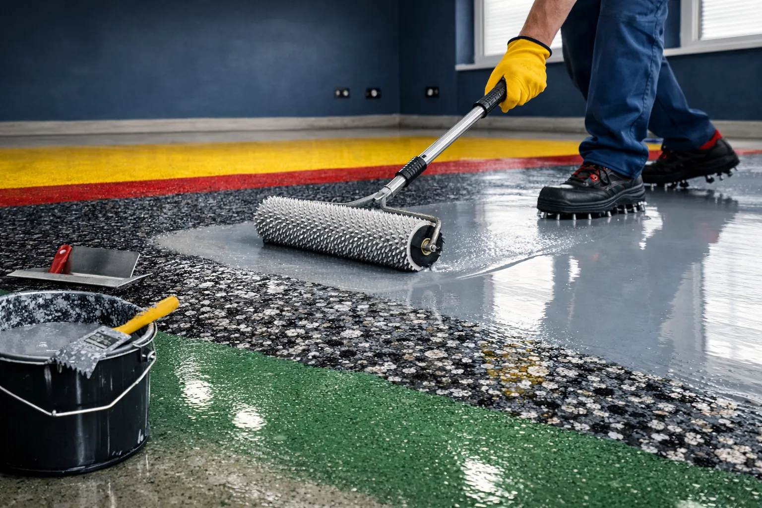 Multilayer Epoksi Kaplama Desen Ve Modeli