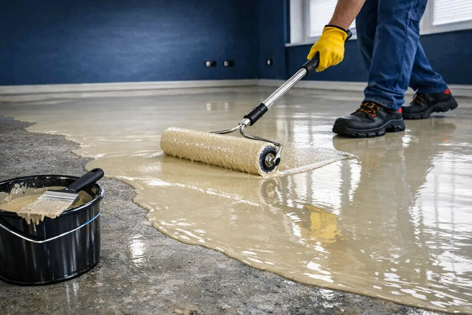 Poliüretan Selfleveling Kaplama