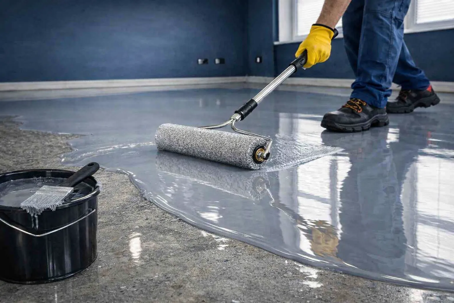 Selfleveling Epoksi Kaplama Nedir Ve Aşamalar